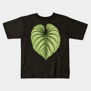 Philodendron plowmanii big leaf Kids T-Shirt